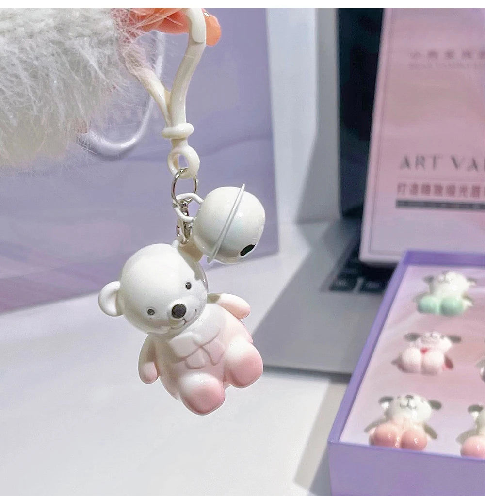 Set Trucco Orso Bear Family – 6 Rossetti Opachi + Specchio + Collana | Regalo