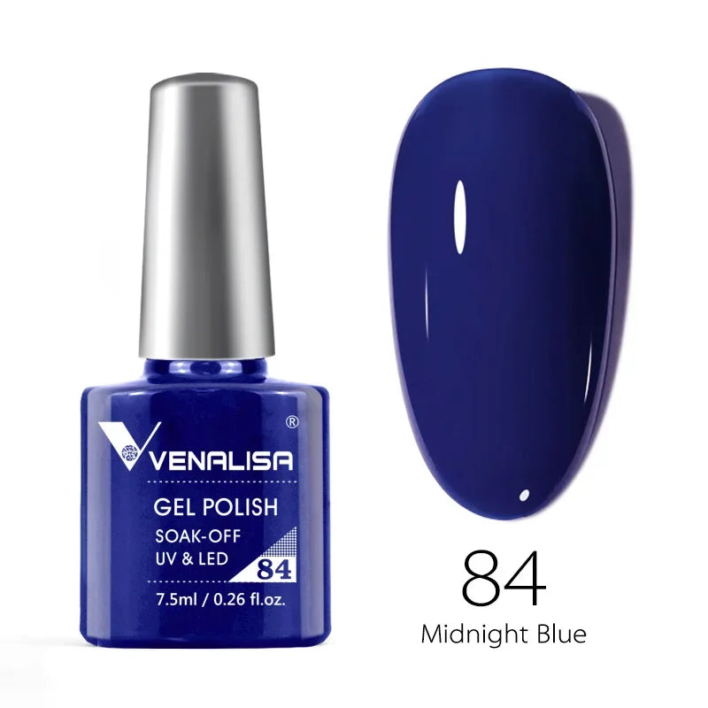 Smalto gel per unghie Venalisa VIP4 SENZA HEMA/TPO Copertura completa Bellissimo smalto semipermanente Soak Off UV LED Gel Smalto per unghie Lacca gel