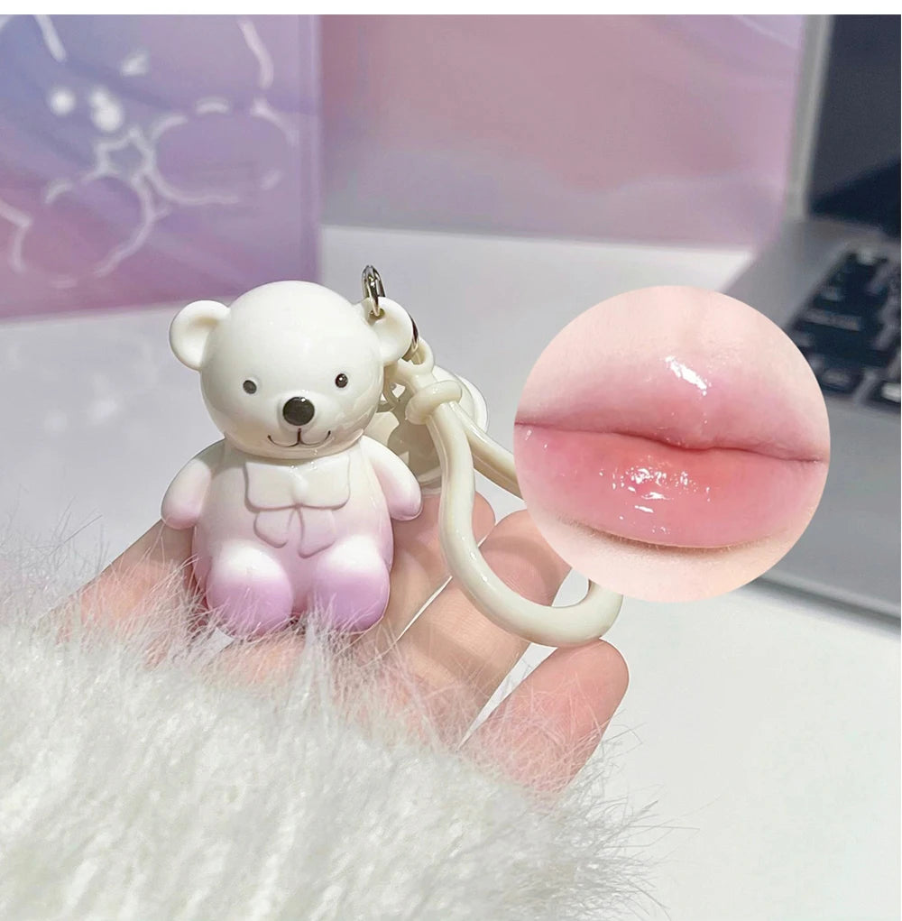 Set Trucco Orso Bear Family – 6 Rossetti Opachi + Specchio + Collana | Regalo