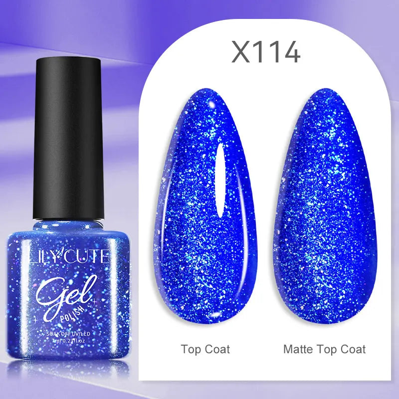 Smalto Gel Semi-Permanente LILYCUTE – 150+ Colori, UV/LED, Lunga Durata 30 Giorni