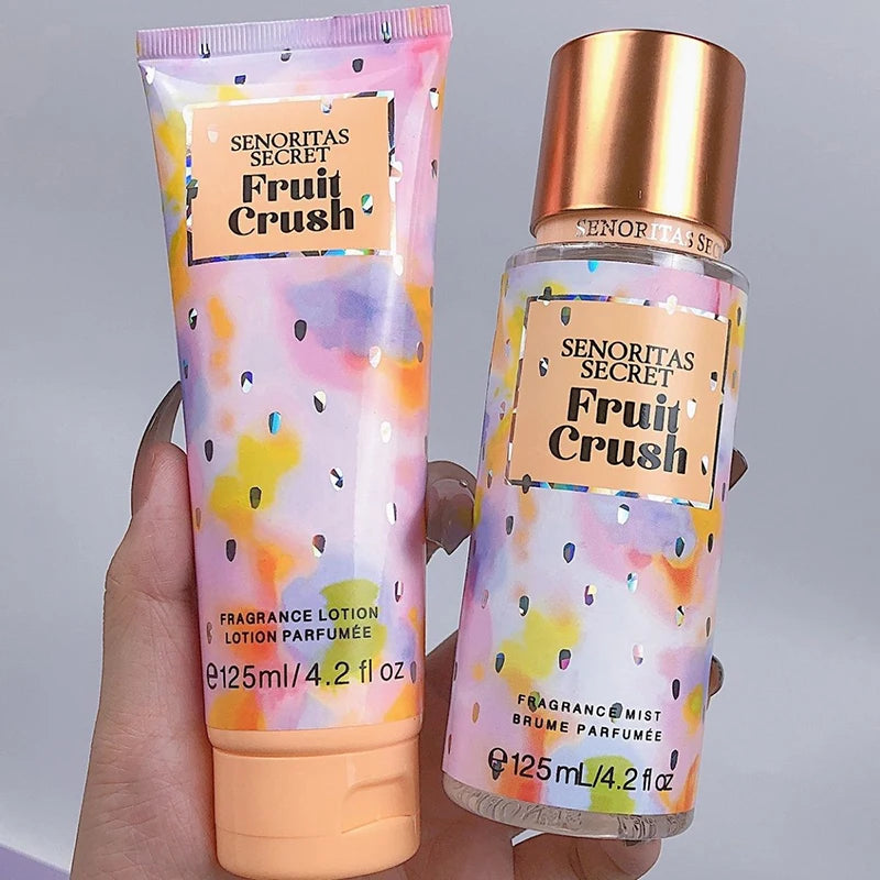 Set Crema Corpo & Spray Profumato 250g – 4 Fragranze Gourmand | Regalo | Jaysuing
