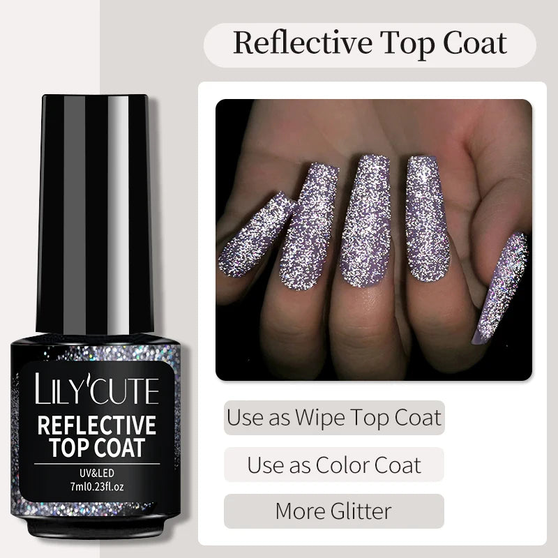 Smalto Gel Semi-Permanente LILYCUTE – 150+ Colori, UV/LED, Lunga Durata 30 Giorni