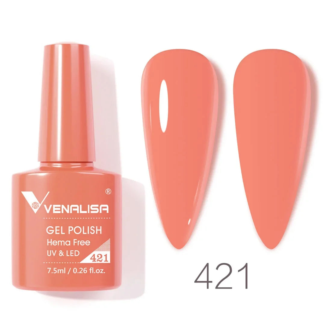 Smalto gel per unghie Venalisa VIP4 SENZA HEMA/TPO Copertura completa Bellissimo smalto semipermanente Soak Off UV LED Gel Smalto per unghie Lacca gel