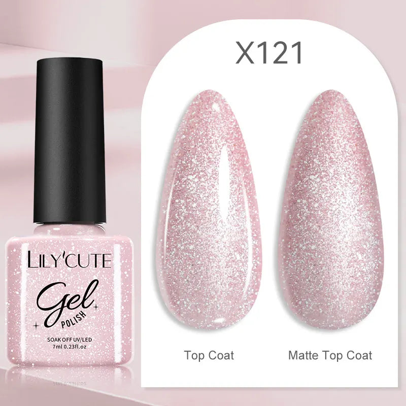 Smalto Gel Semi-Permanente LILYCUTE – 150+ Colori, UV/LED, Lunga Durata 30 Giorni