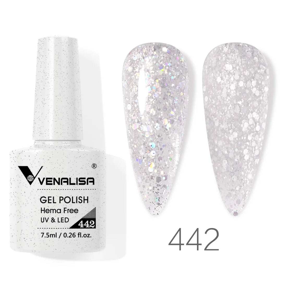 Smalto gel per unghie Venalisa VIP4 SENZA HEMA/TPO Copertura completa Bellissimo smalto semipermanente Soak Off UV LED Gel Smalto per unghie Lacca gel
