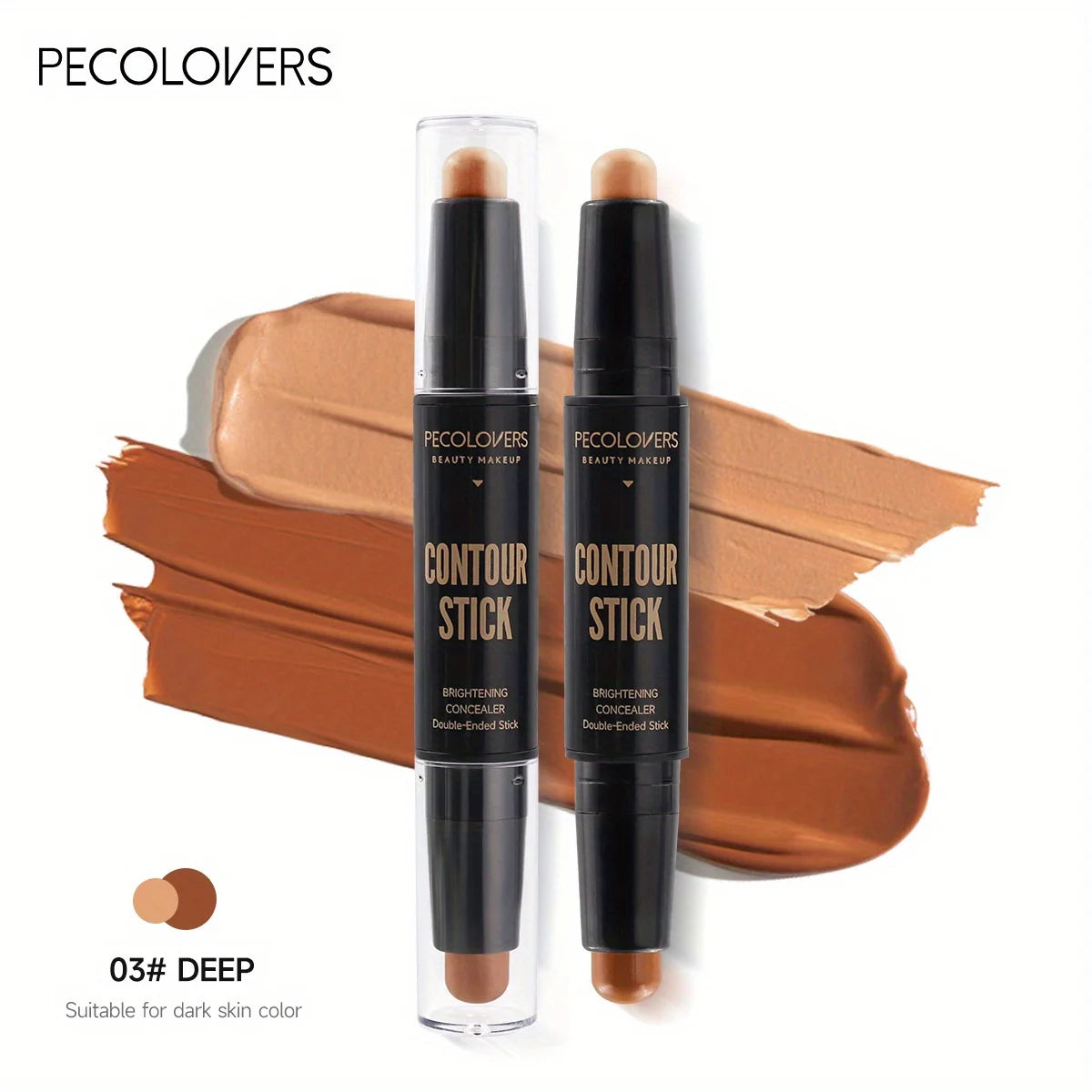 Contour Stick a Doppia Testa – Bronzer & Illuminante per Contouring Naso e Viso