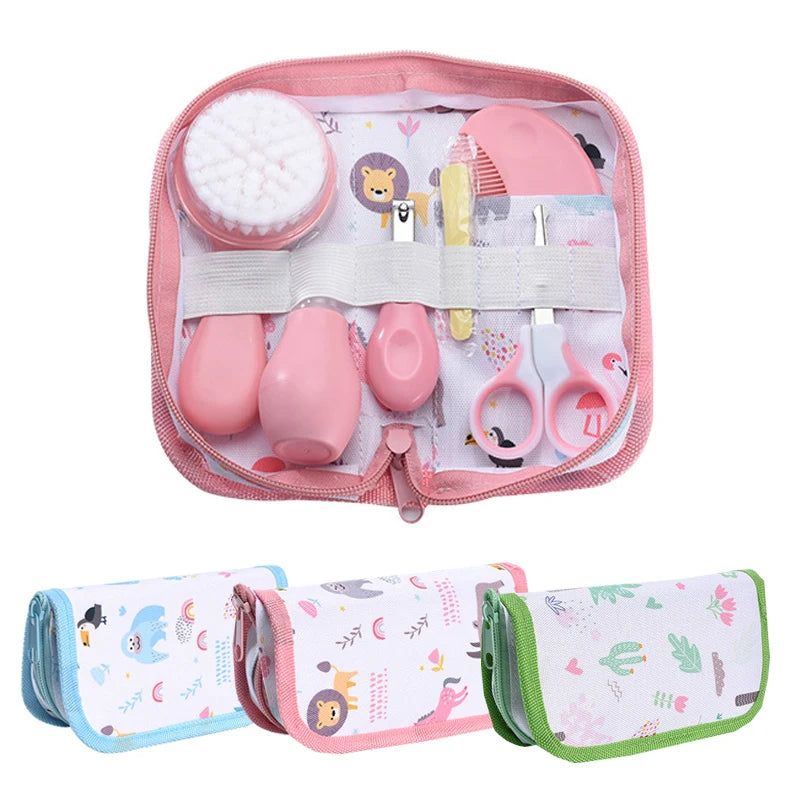 Kit Cura Neonato 6 Pezzi con Sacchetto Regalo