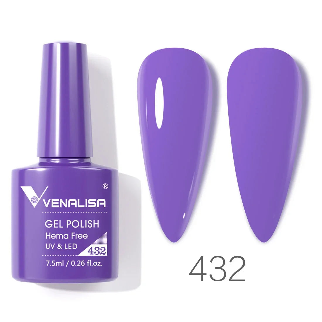 Smalto gel per unghie Venalisa VIP4 SENZA HEMA/TPO Copertura completa Bellissimo smalto semipermanente Soak Off UV LED Gel Smalto per unghie Lacca gel