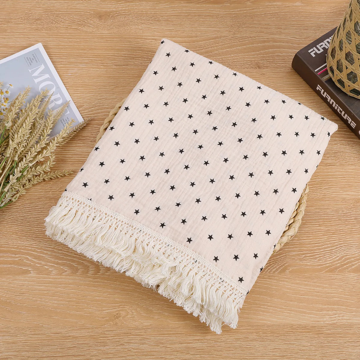 Copertina in Mussola di Cotone per Neonati — 22 Fantasie