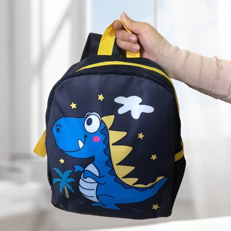 Zaino per Bambini in Nylon con Stampa Animalier – Scuola & Asilo | 4 Colori