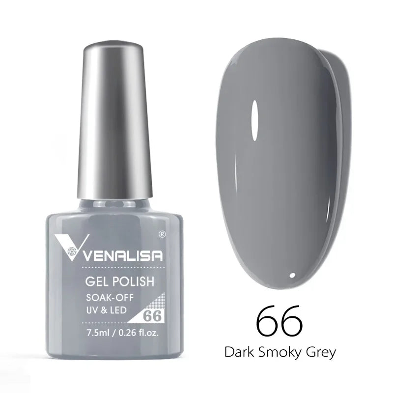 Smalto gel per unghie Venalisa VIP4 SENZA HEMA/TPO Copertura completa Bellissimo smalto semipermanente Soak Off UV LED Gel Smalto per unghie Lacca gel
