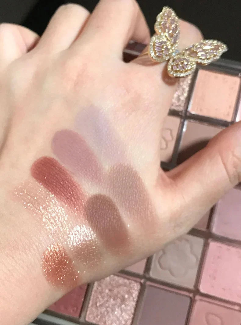 Palette Ombretti 20 Colori – Opachi, Glitter e Shimmer, Impermeabile 20g