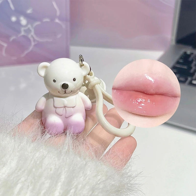 Set Trucco Orso Bear Family – 6 Rossetti Opachi + Specchio + Collana | Regalo