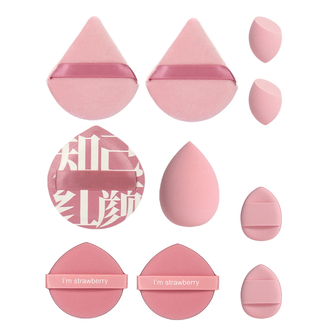 Tamponi per Trucco in Poliuretano 12cm – Set da 10 a 60 Pezzi, BB Cream e Fondotinta