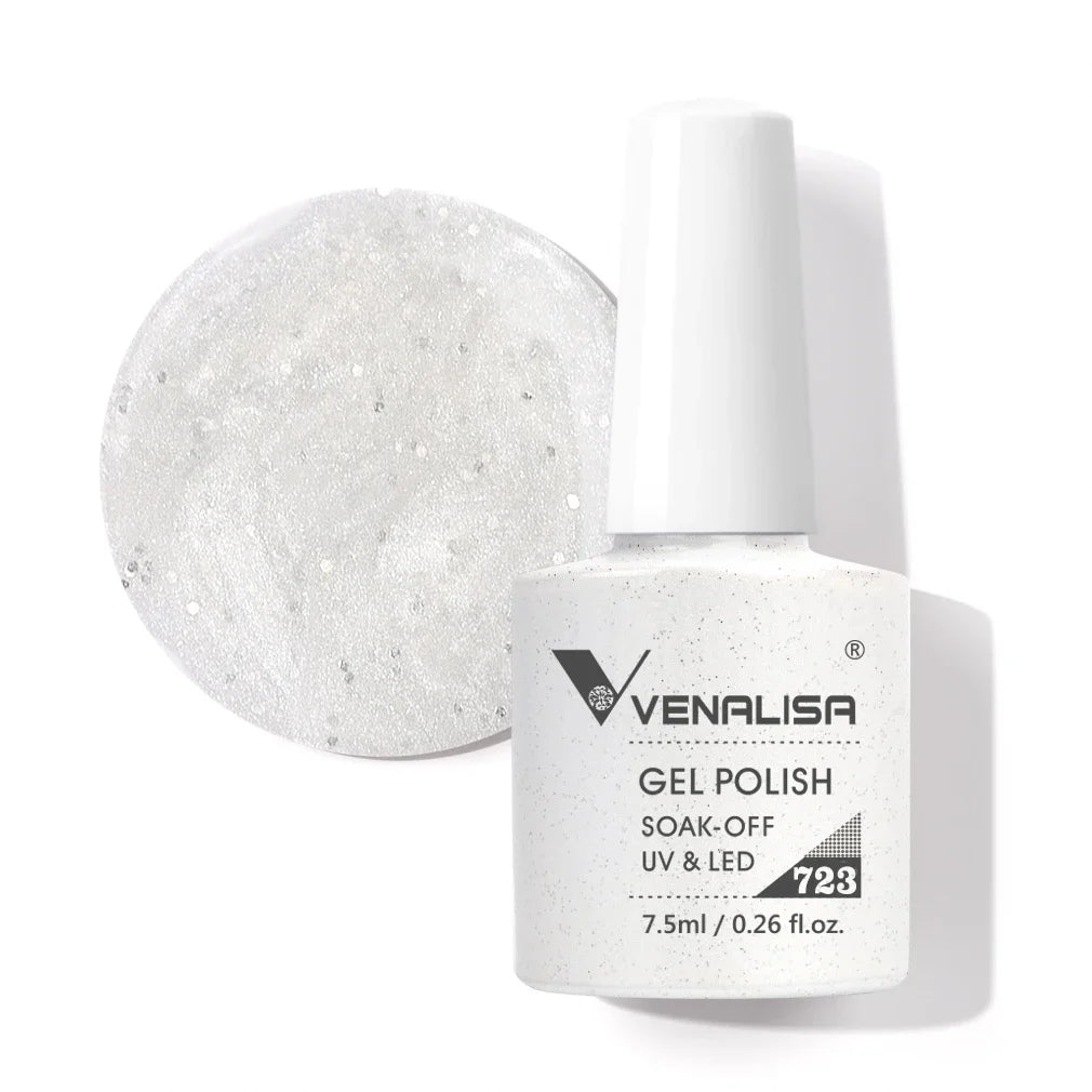Smalto gel per unghie Venalisa VIP4 SENZA HEMA/TPO Copertura completa Bellissimo smalto semipermanente Soak Off UV LED Gel Smalto per unghie Lacca gel