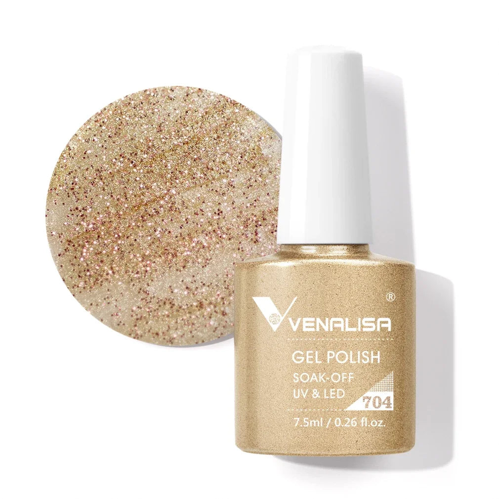 Smalto gel per unghie Venalisa VIP4 SENZA HEMA/TPO Copertura completa Bellissimo smalto semipermanente Soak Off UV LED Gel Smalto per unghie Lacca gel