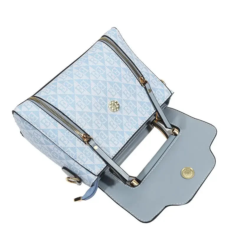 Borsa da donna 2026 nuova tendenza della moda borsa a tracolla casual versatile in stile semplice in rilievo.