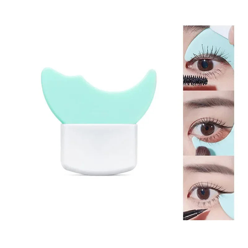 Stencil Trucco Multifunzionale in Silicone – Eyeliner, Sopracciglia, Rossetto & Ombretto