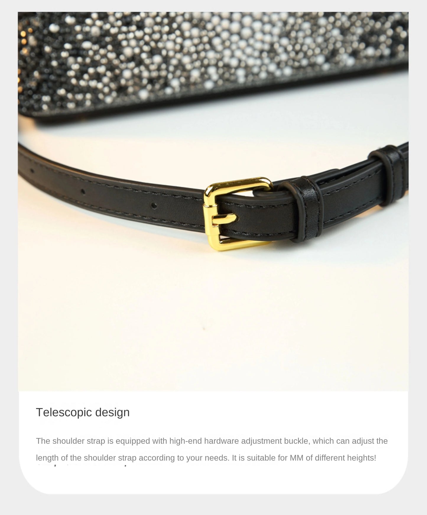 Borse da donna con diamanti alla moda di lusso 2025 Nuova borsa a tracolla piccola con lettera a V Borse a conchiglia in vera pelle