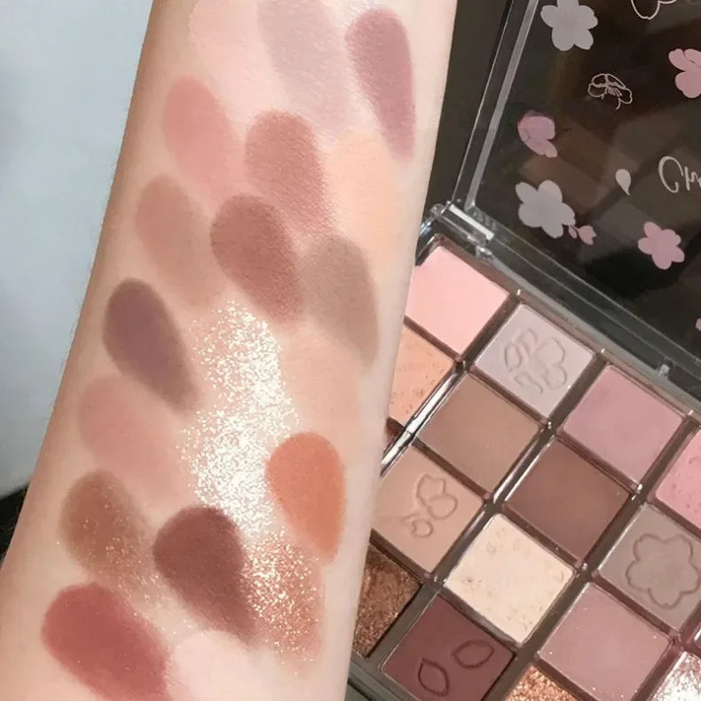Palette Ombretti 20 Colori – Opachi, Glitter e Shimmer, Impermeabile 20g
