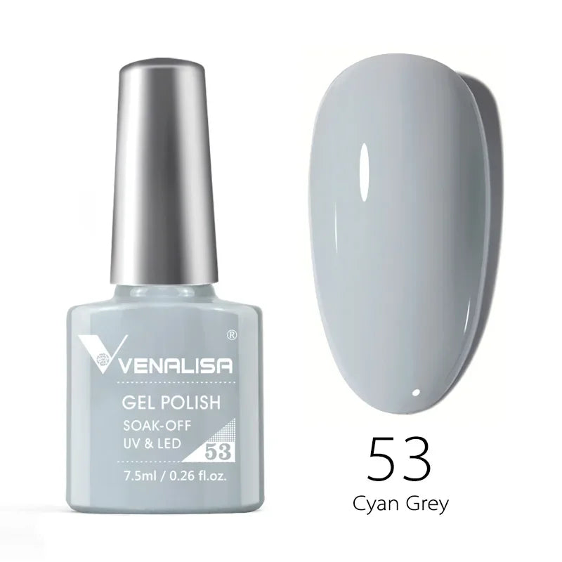 Smalto gel per unghie Venalisa VIP4 SENZA HEMA/TPO Copertura completa Bellissimo smalto semipermanente Soak Off UV LED Gel Smalto per unghie Lacca gel