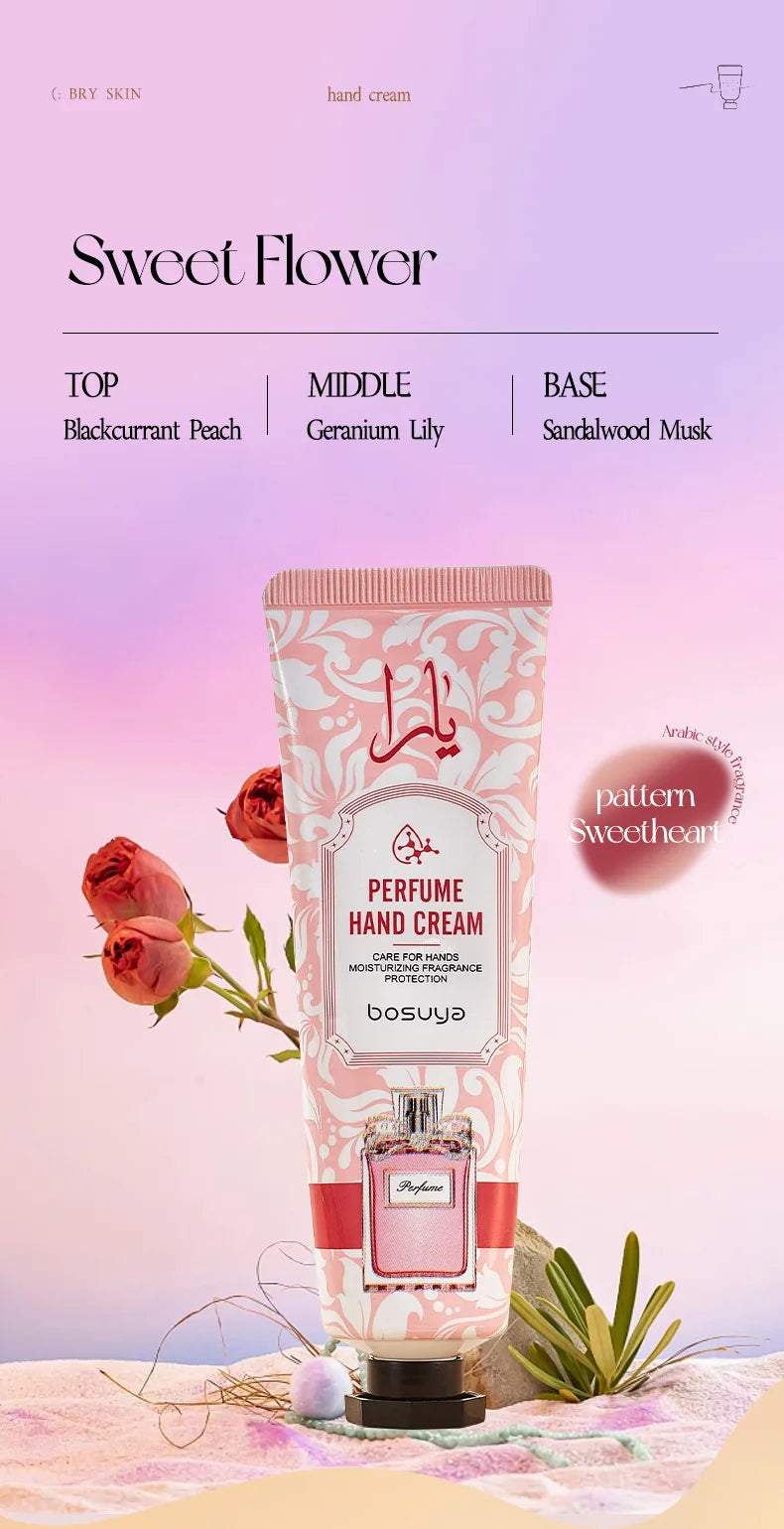 Set 5 Creme Mani Profumate – Idratanti con Vitamina E, Miele & Aloe | Regalo