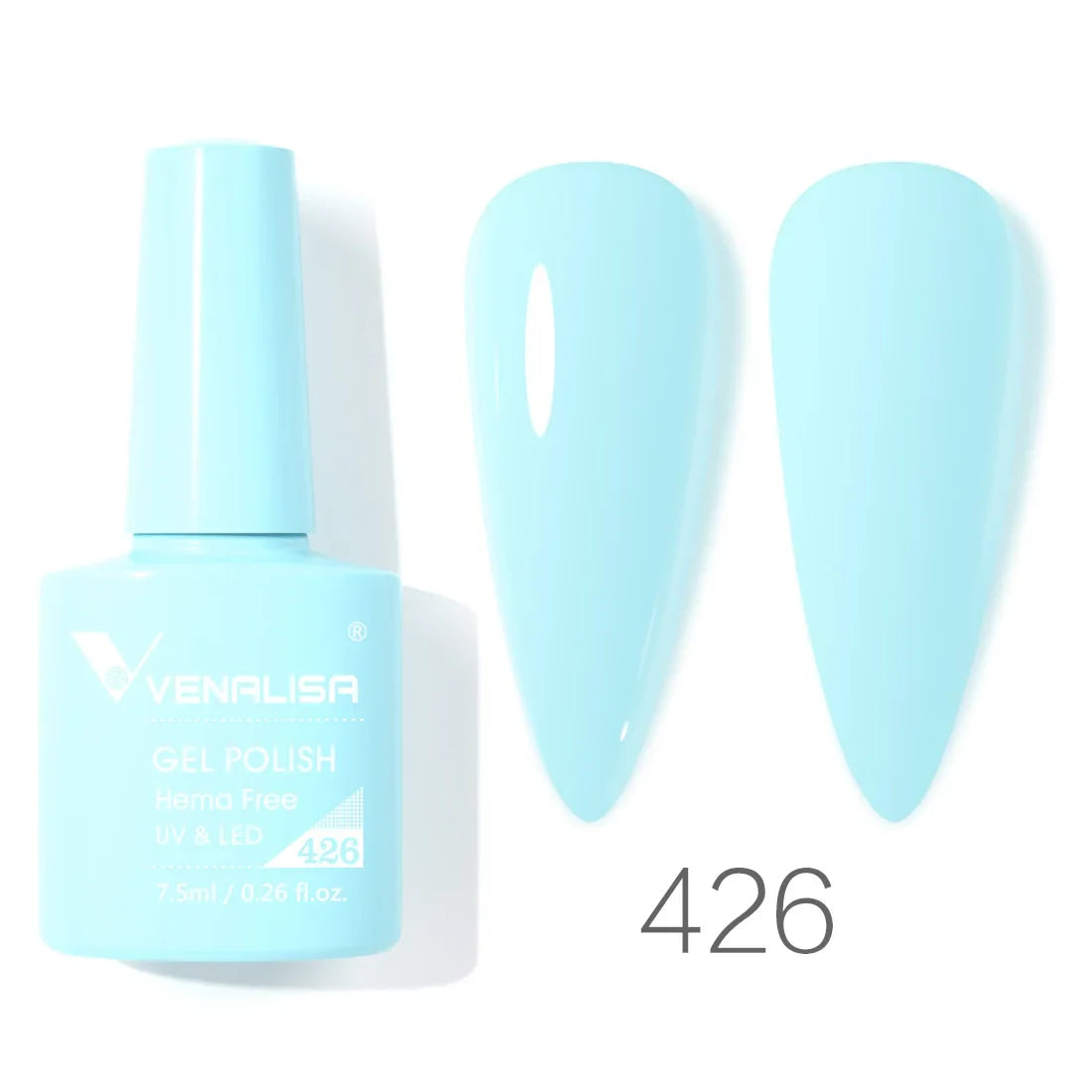 Smalto gel per unghie Venalisa VIP4 SENZA HEMA/TPO Copertura completa Bellissimo smalto semipermanente Soak Off UV LED Gel Smalto per unghie Lacca gel