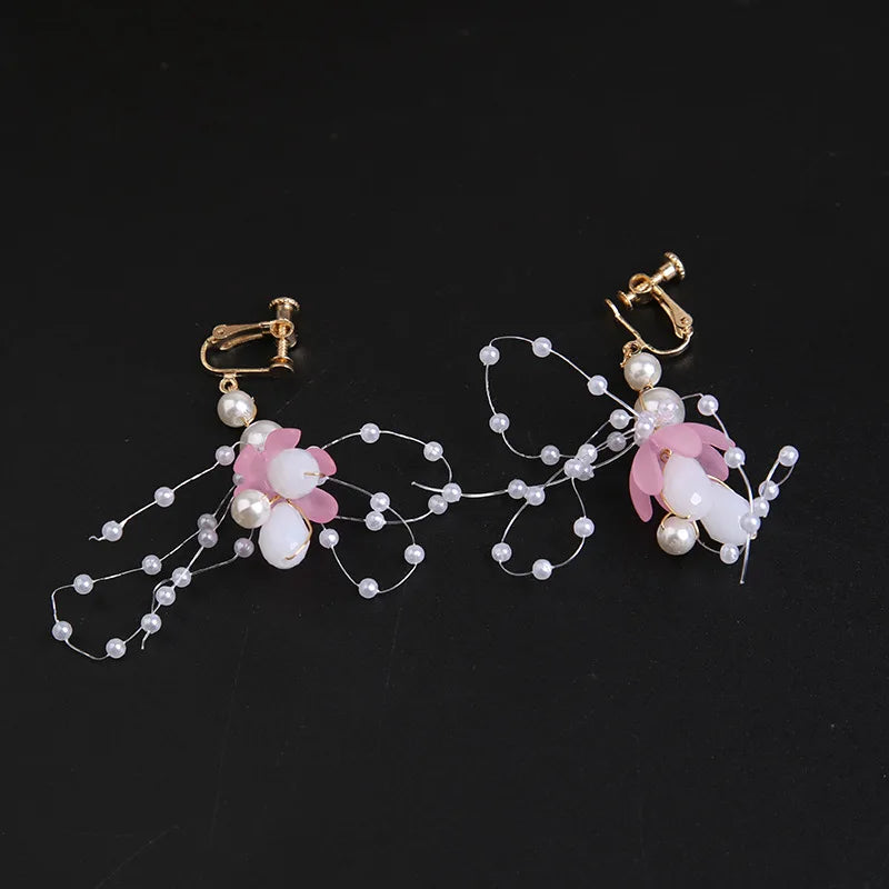 Fascia Floreale con Perle — Bambina e Sposa
