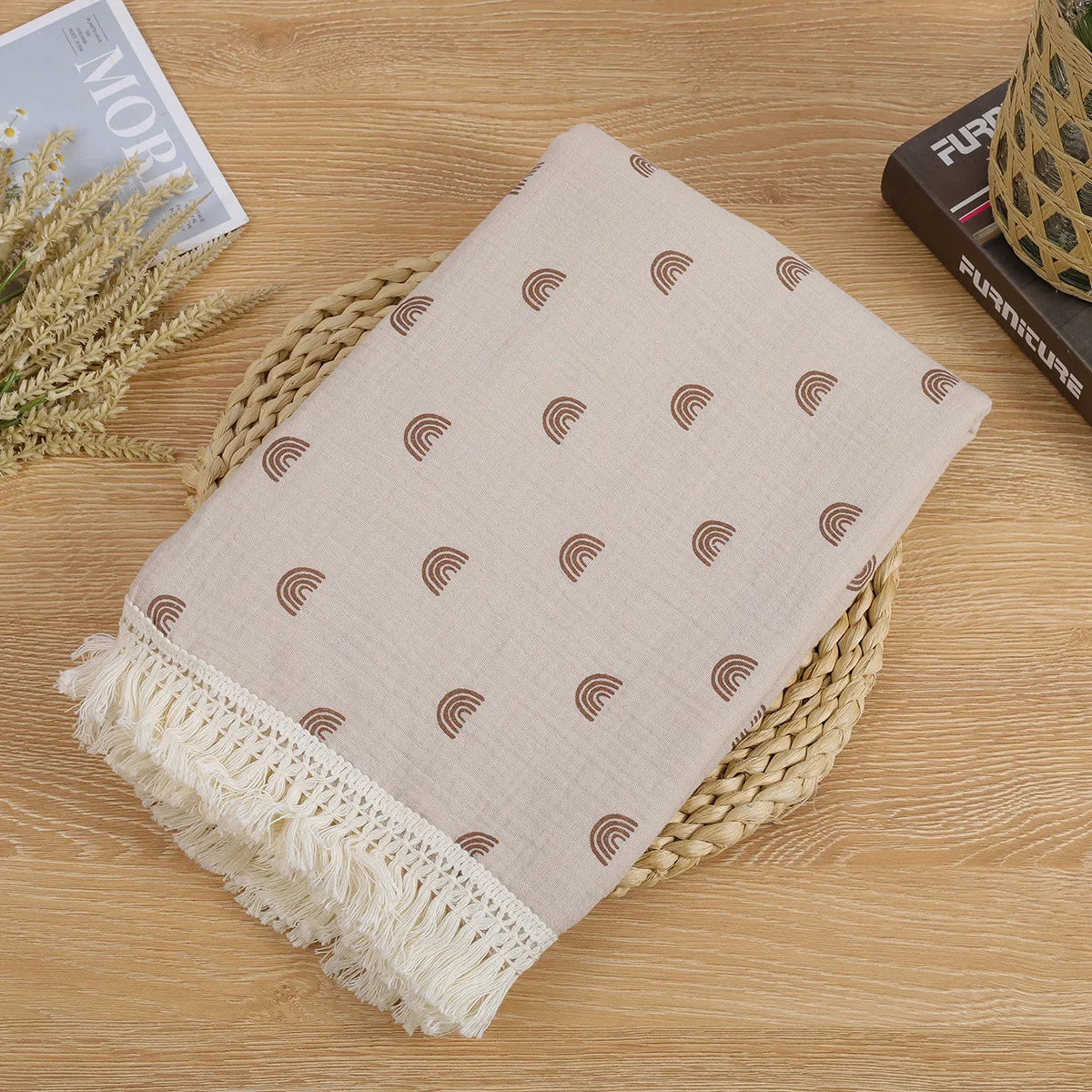 Copertina in Mussola di Cotone per Neonati — 22 Fantasie