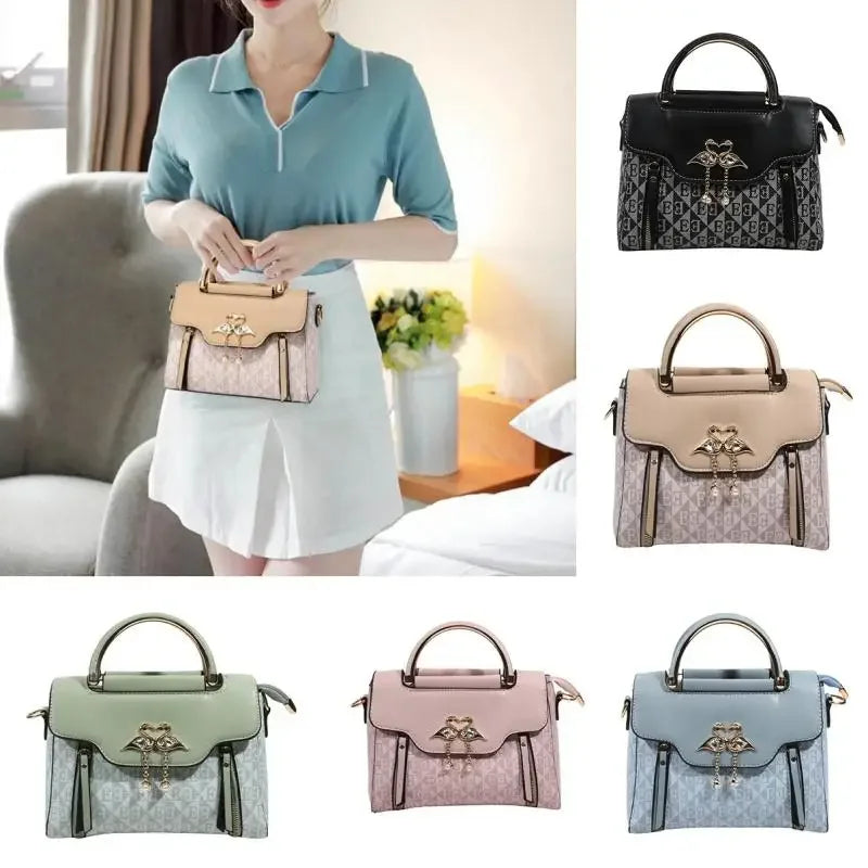 Borsa da donna 2026 nuova tendenza della moda borsa a tracolla casual versatile in stile semplice in rilievo.