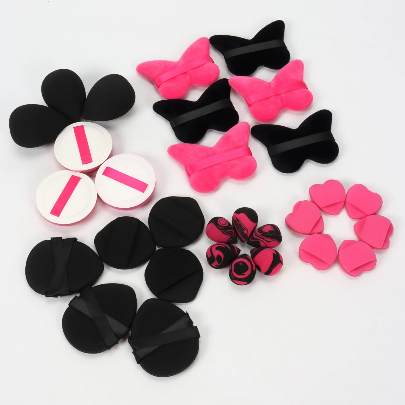 Spugnette Trucco Compresse che si Espandono con l’Acqua – Set da 10 a 50 Pezzi