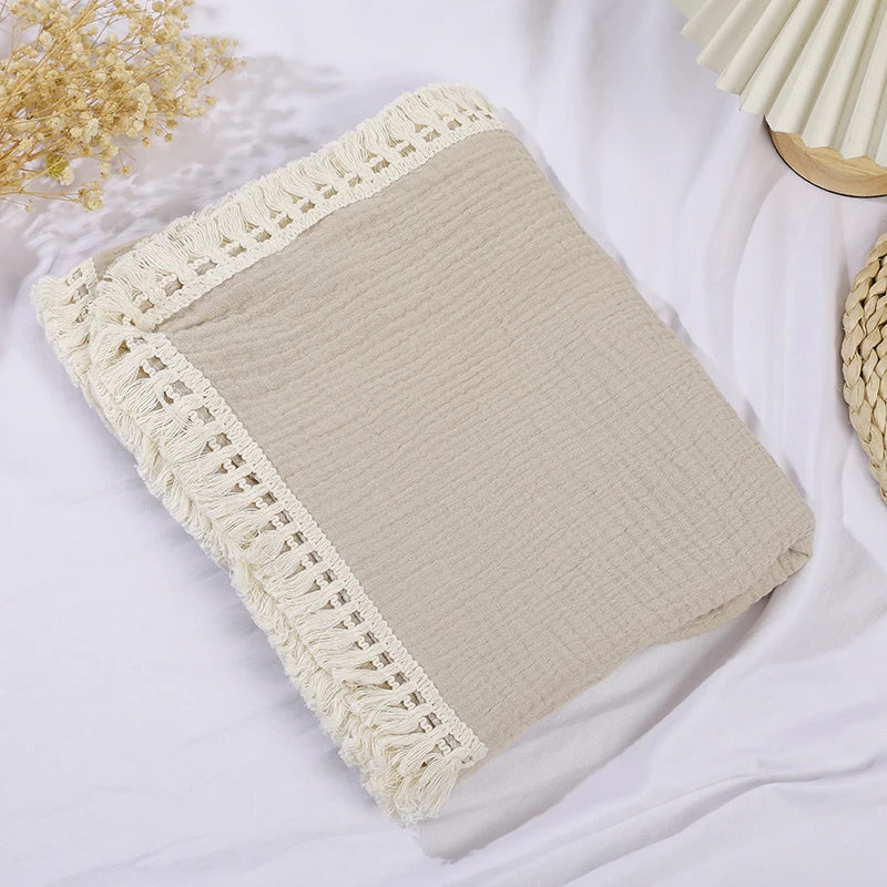 Copertina in Mussola di Cotone per Neonati — 22 Fantasie