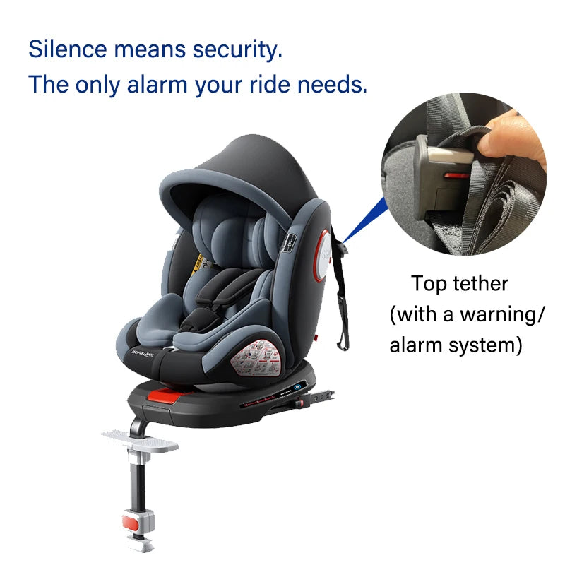 Seggiolino Auto per Bambini ECE R129 con ISOFIX e Rotazione 360°