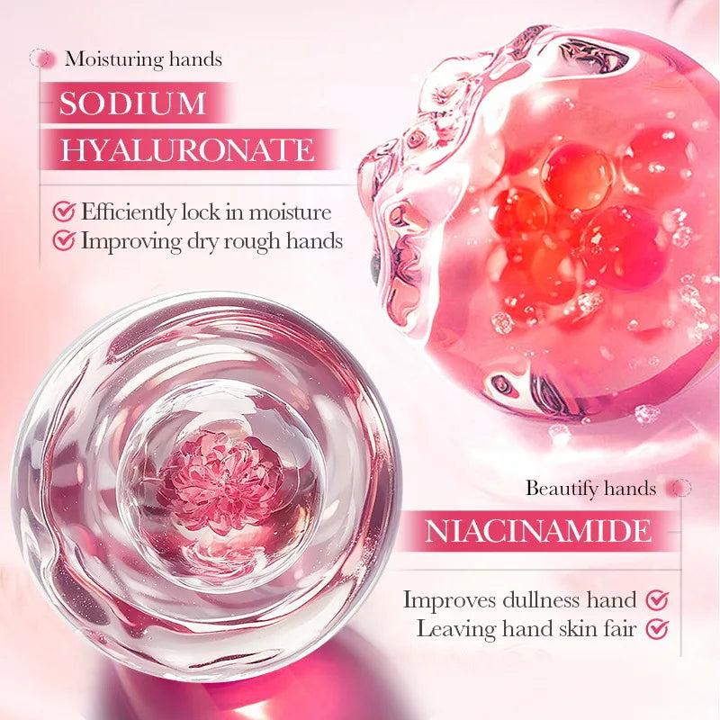 VC Strawberry Hand Cream - 30g Moisturizing and Brightening for Winter, Repairs Dry and Cracked Skin, Lightweight Fast-Absorbing Formula