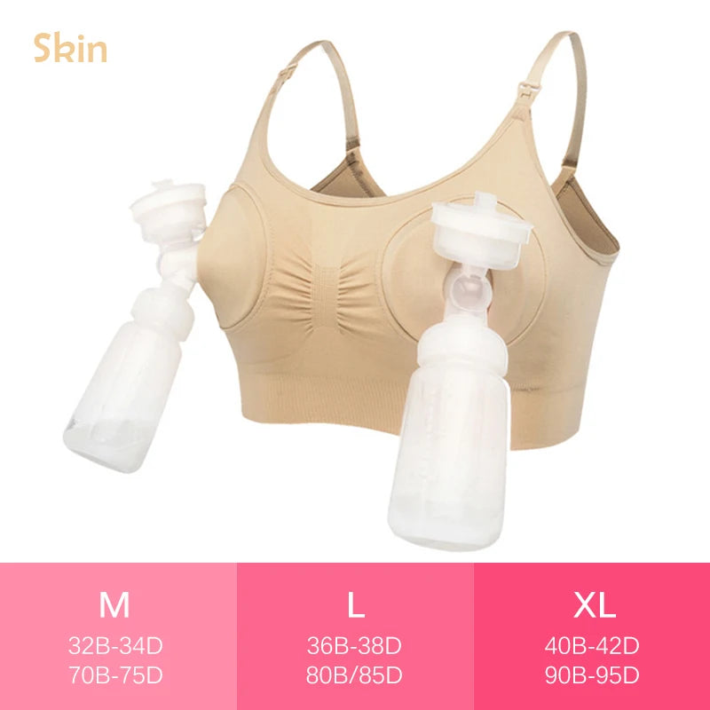 Reggiseno Premaman Hands-Free per Tiralatte e Allattamento