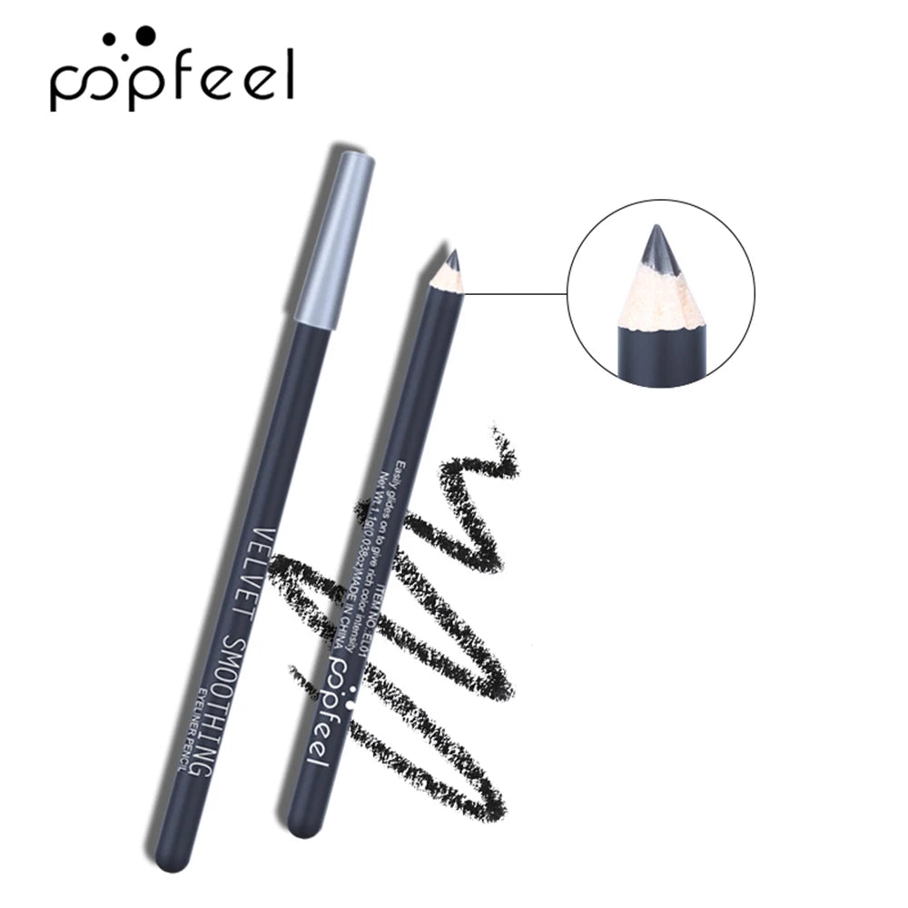 POPFEEL Set per trucco occhi, tavolozza di ombretti, eyeliner, mascara, matita per sopracciglia, scatola per set di strumenti per il trucco, regali per le donne