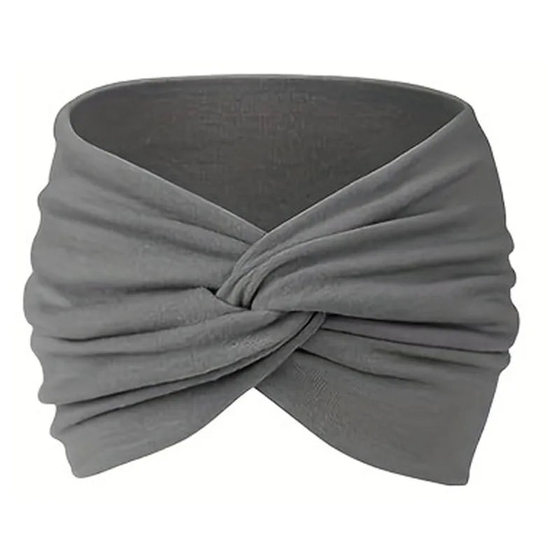 Fascia Turbante per Capelli — Stile Boho Multifunzione