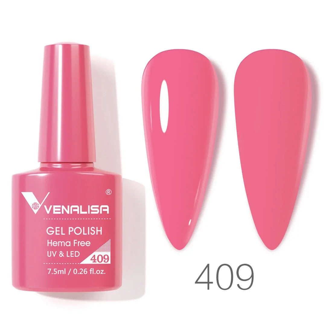 Smalto gel per unghie Venalisa VIP4 SENZA HEMA/TPO Copertura completa Bellissimo smalto semipermanente Soak Off UV LED Gel Smalto per unghie Lacca gel