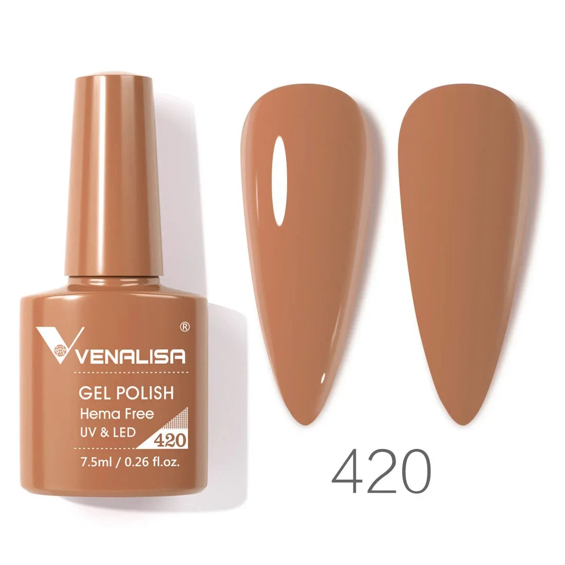 Smalto gel per unghie Venalisa VIP4 SENZA HEMA/TPO Copertura completa Bellissimo smalto semipermanente Soak Off UV LED Gel Smalto per unghie Lacca gel