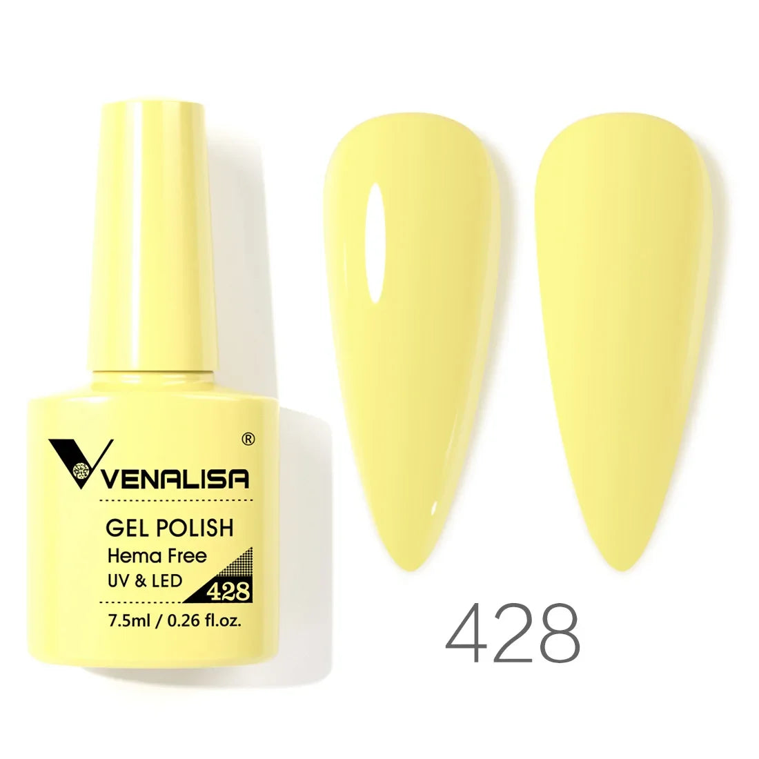 Smalto gel per unghie Venalisa VIP4 SENZA HEMA/TPO Copertura completa Bellissimo smalto semipermanente Soak Off UV LED Gel Smalto per unghie Lacca gel