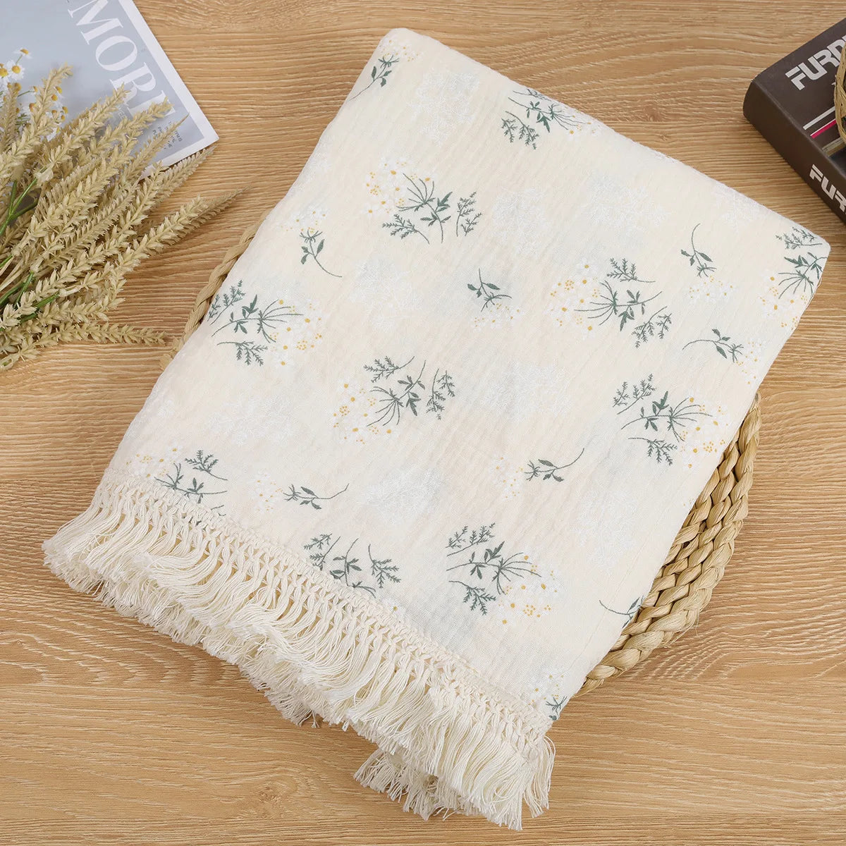 Copertina in Mussola di Cotone per Neonati — 22 Fantasie