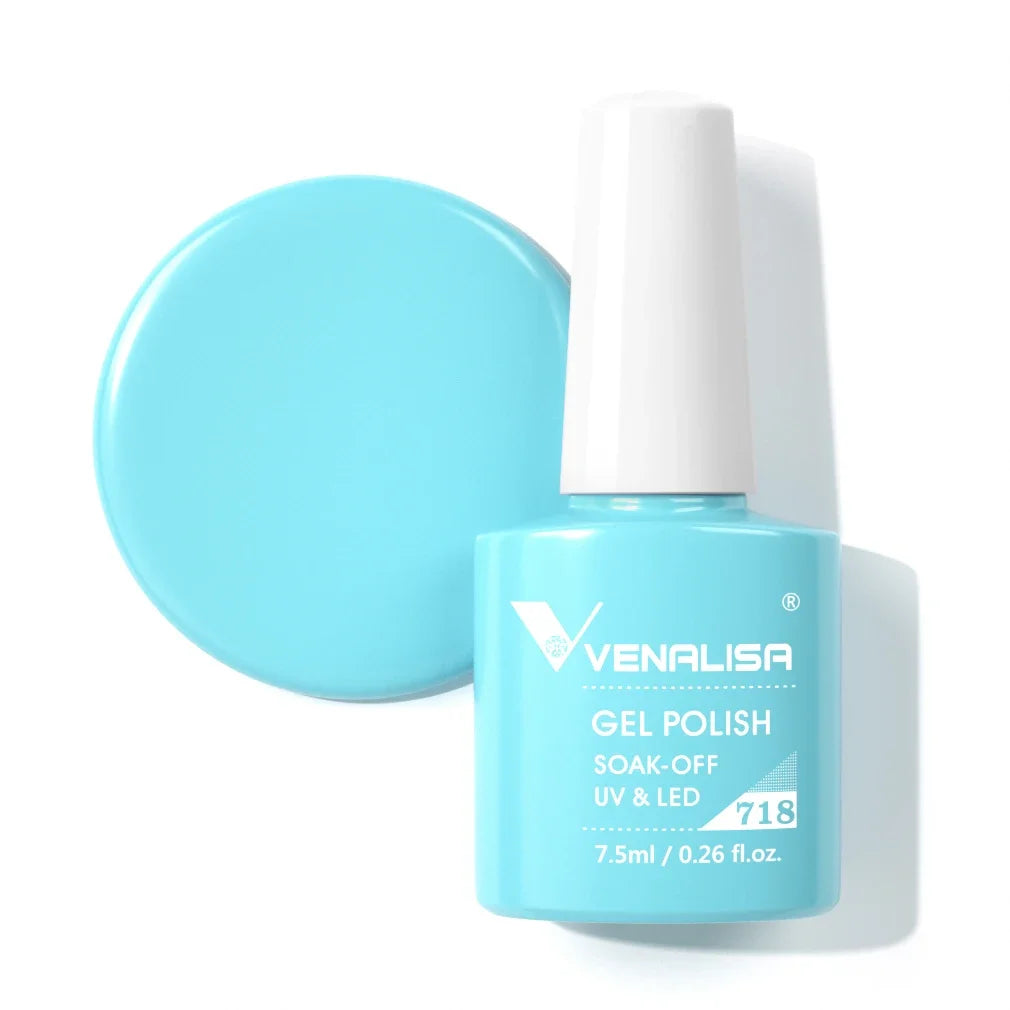 Smalto gel per unghie Venalisa VIP4 SENZA HEMA/TPO Copertura completa Bellissimo smalto semipermanente Soak Off UV LED Gel Smalto per unghie Lacca gel