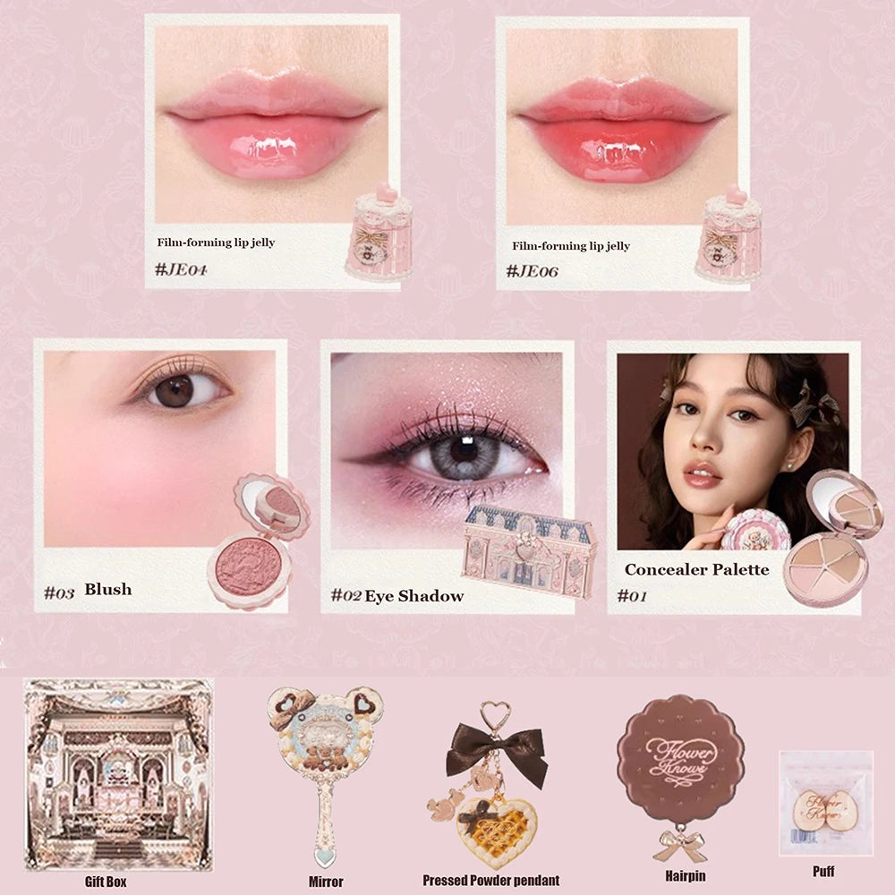 Set Regalo Makeup Flower Knows Sweetie Bear — Tutto in Uno