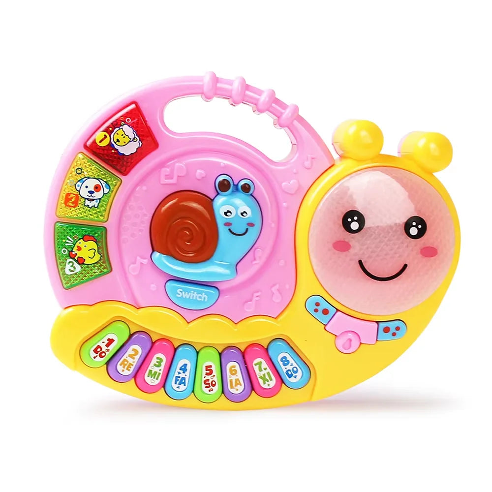 Tastiera Musicale per Bambini con Suoni di Animali e Luci — 3-6 Anni