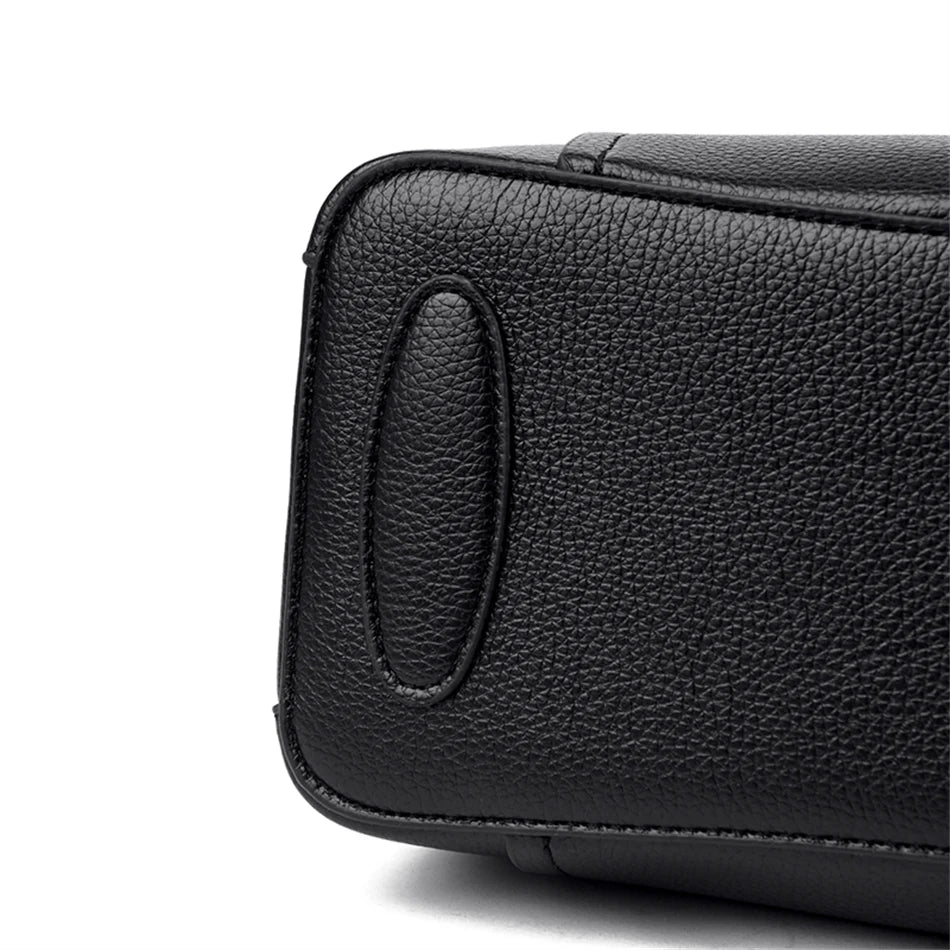 Borsa Donna Grande Capacità in Pelle Microfibra – Shopper Tote con Tracolla | 4 Colori