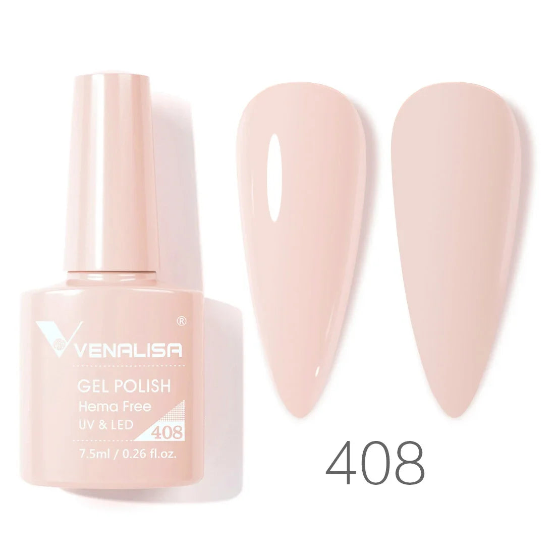 Smalto gel per unghie Venalisa VIP4 SENZA HEMA/TPO Copertura completa Bellissimo smalto semipermanente Soak Off UV LED Gel Smalto per unghie Lacca gel