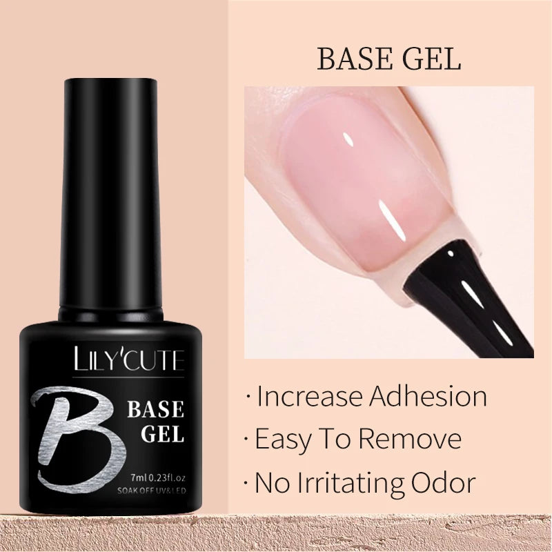 Smalto Gel Semi-Permanente LILYCUTE – 150+ Colori, UV/LED, Lunga Durata 30 Giorni
