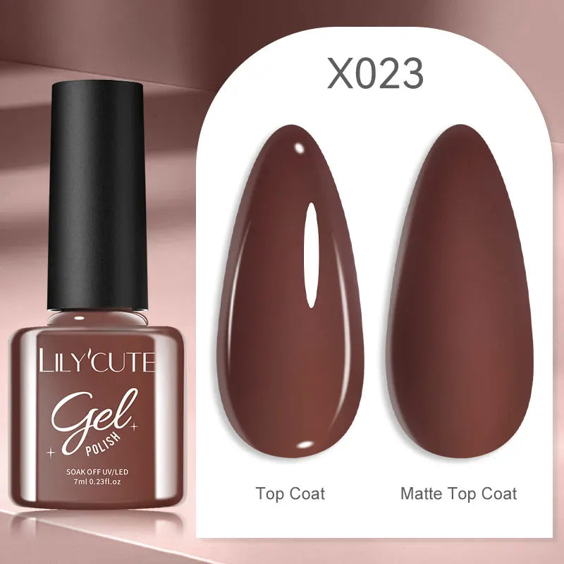 Smalto Gel Semi-Permanente LILYCUTE – 150+ Colori, UV/LED, Lunga Durata 30 Giorni