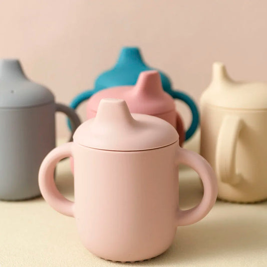 Tazza in Silicone per Bambini con Manico | 180 ml