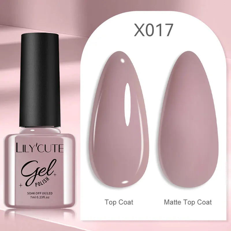 Smalto Gel Semi-Permanente LILYCUTE – 150+ Colori, UV/LED, Lunga Durata 30 Giorni